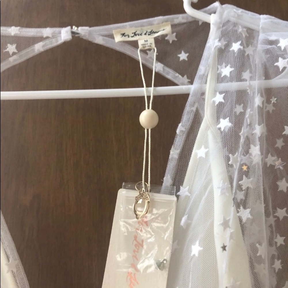 For Love and Lemons White All That Glitters Maxi - Picture 4 of 5